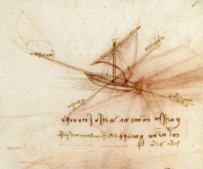 “Barche et navili”. Immagini, idee e scritti navali di Leonardo da Vinci