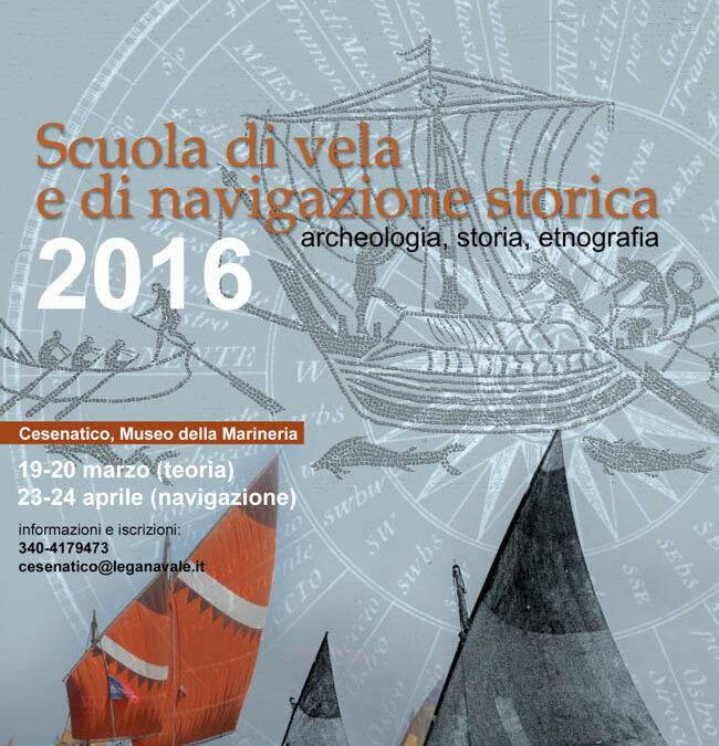 Scuola di vela e navigazione storica 2016